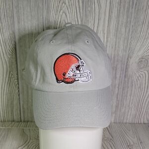 NFL Team Apparel Cleveland Browns Embroidered Logo Hat Adjustable Cap